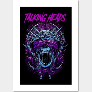 HEADS TALKING BAND Posters and Art